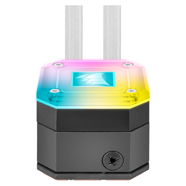 Corsair iCUE H100i Elite Capellix CPU Liquid Cooler (White)